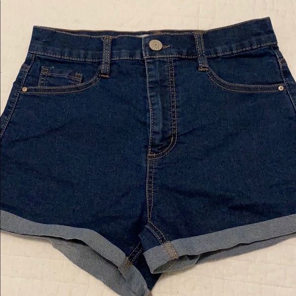 Pants - Dark Denim shorts